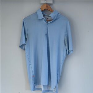 Adidas Men's Light Blue Polo Shirt